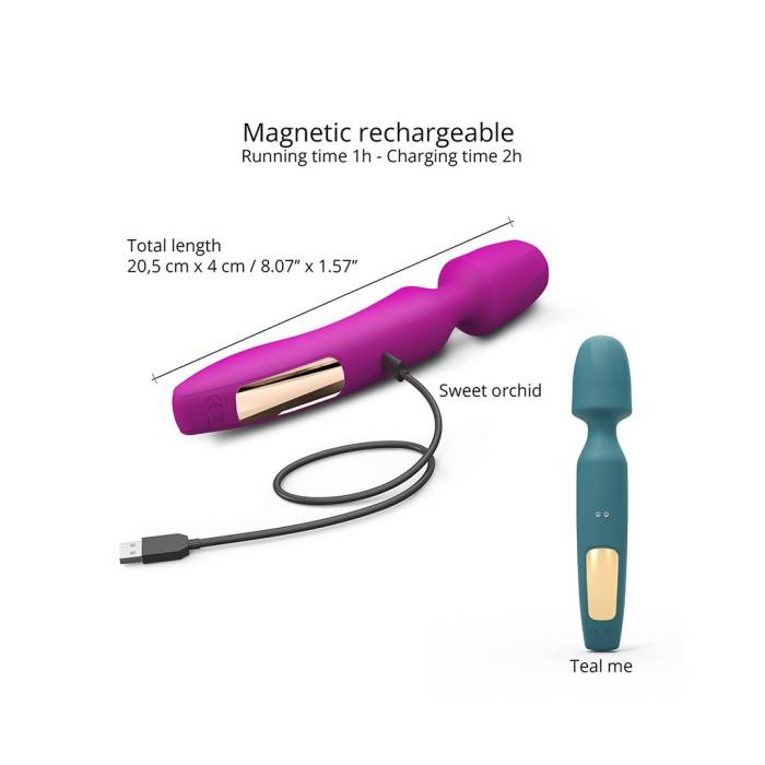 R-EVOLUTION - Vibrator Bagheta cu 2 Atașamente