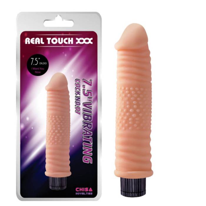 Vibrator Realistic cu Striații - Real Touch XXX