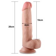 Dildo - Sliding Skin - 20 cm