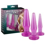 Set Butt Plug Anal Training