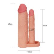 Prelungitor Double Penis Sleeve