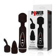 Black Wand Power Massager + 2 capete