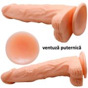 Fiery Dong – Vibrator Realistic Rotativ cu Incalzire