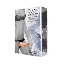 Strapon Dublu cu vibratii Ultra Passionate Harness