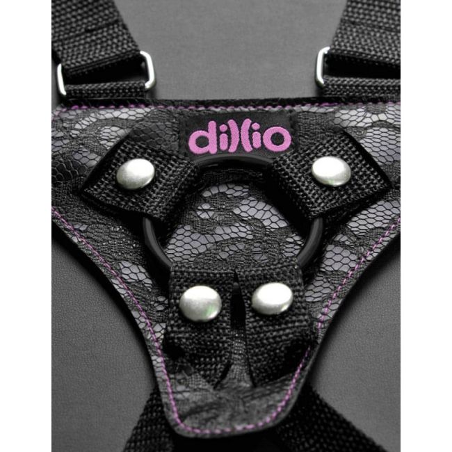 Dillio 6&quot; Strap-On Suspender Harness Set