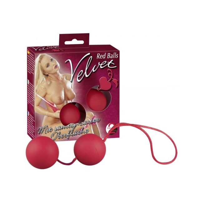 Bile Vaginale - Velvet Red Balls