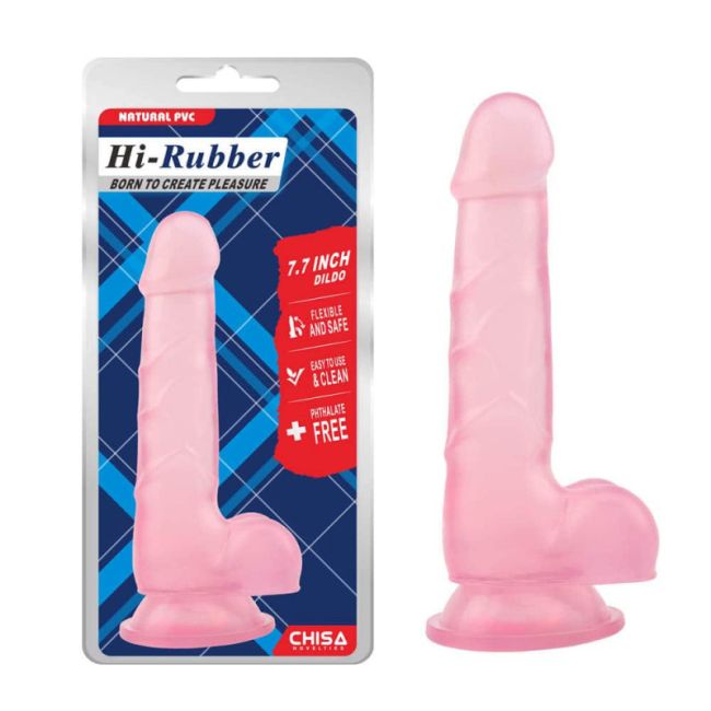 Dildo Jelly Pink - 19.5 cm