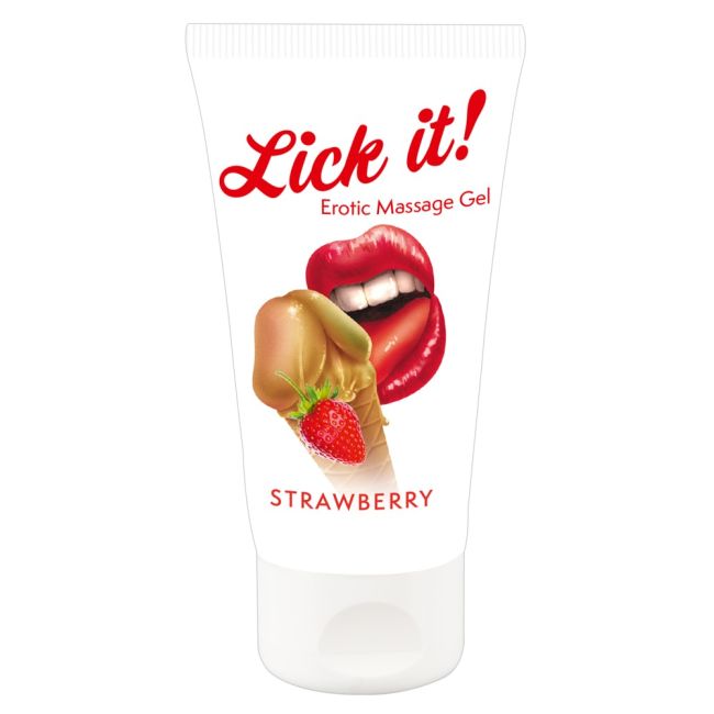 Erotic Massage Gel - Strawberry