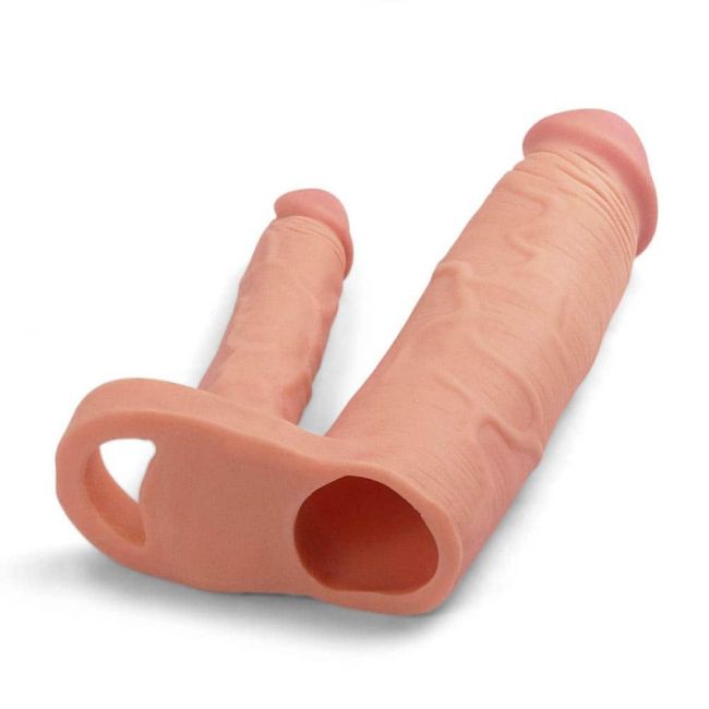 Prelungitor Double Penis Sleeve