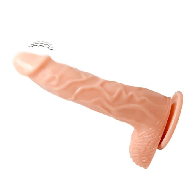 Fiery Dong – Vibrator Realistic Rotativ cu Incalzire