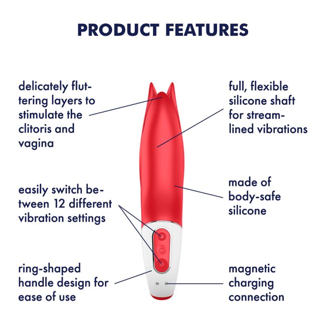 Vibrator Satisfyer Power Flower