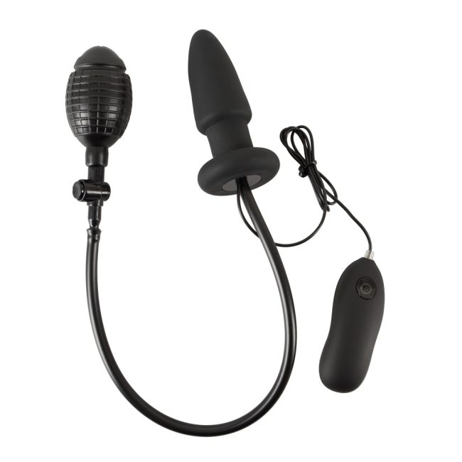 Inflatable Vibrating Butt Plug